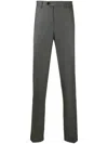 Brunello Cucinelli Wool Tailored Trousers With Multiple Pockets In Gray
