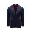 Brunello Cucinelli Wool Jacket Men In Blue