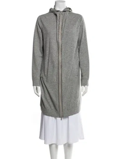 Pre-owned Brunello Cucinelli Wool Jacket In Gray