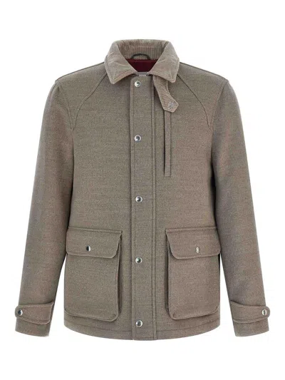 BRUNELLO CUCINELLI CHAQUETA CASUAL - BEIS