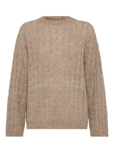 Brunello Cucinelli Wool Kitted Jumper