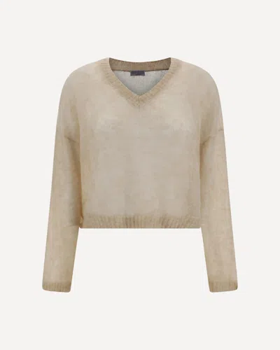 BRUNELLO CUCINELLI WOOL MOHAIR SWEATER