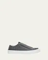 Brunello Cucinelli Wool Monili Slip-on Sneakers