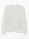 Brunello Cucinelli Wool Sweater Mesh Design Subtle Shimmer