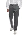 Brunello Cucinelli Wool Tailored Trousers With Multiple Pockets In Gray