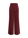 Brunello Cucinelli Wool Pants In Red