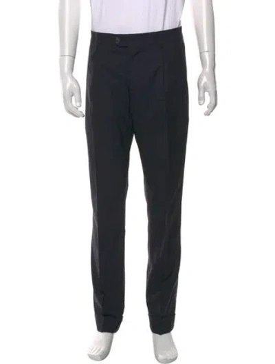 Pre-owned Brunello Cucinelli Wool Pants In Gray