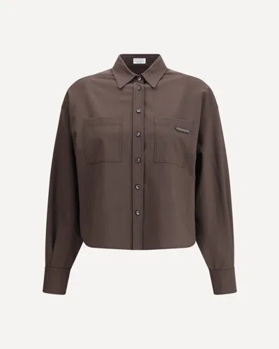BRUNELLO CUCINELLI WOOL SHIRT
