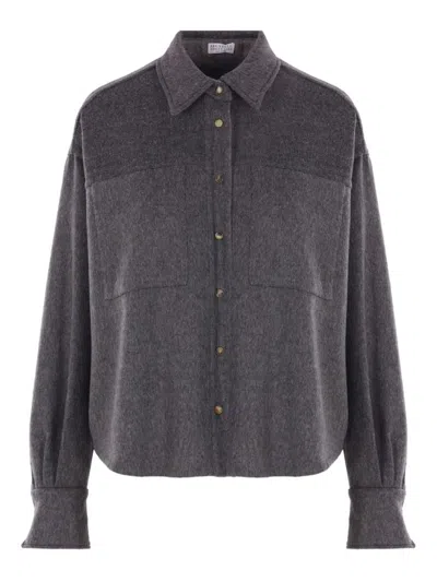 Brunello Cucinelli Wool Shirt
