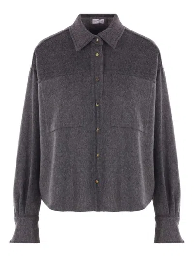 Brunello Cucinelli Wool Shirt