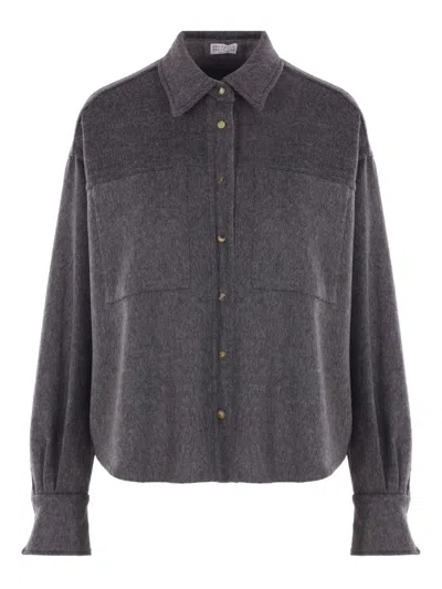 Brunello Cucinelli Wool Shirt