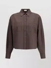 Brunello Cucinelli Wool Shirt In Brown