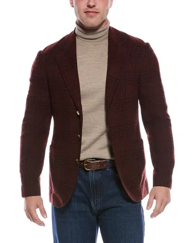 BRUNELLO CUCINELLI BRUNELLO CUCINELLI WOOL, SILK & CASHMERE-BLEND BLAZER