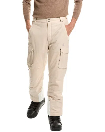 Brunello Cucinelli Pleated Cotton Tapered Trousers In Neutrals