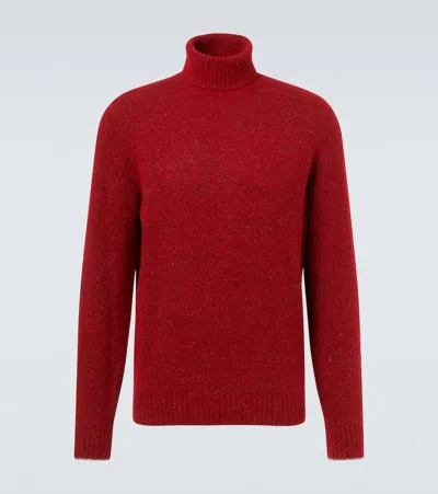 BRUNELLO CUCINELLI 羊毛、真丝与棉质混纺毛衣