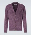Brunello Cucinelli Cardigan Mit V-ausschnitt In Purple