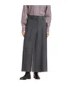 Brunello Cucinelli Wool Skirt In Gray