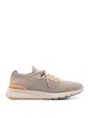 Brunello Cucinelli Stretch Knitted Inserts In Gray