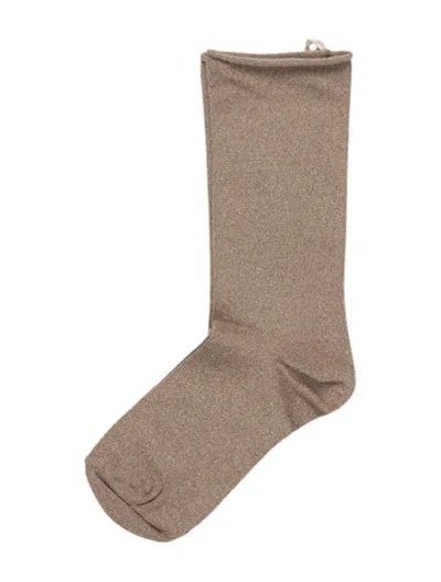 Pre-owned Brunello Cucinelli Wool Socks W/tags In Neutrals