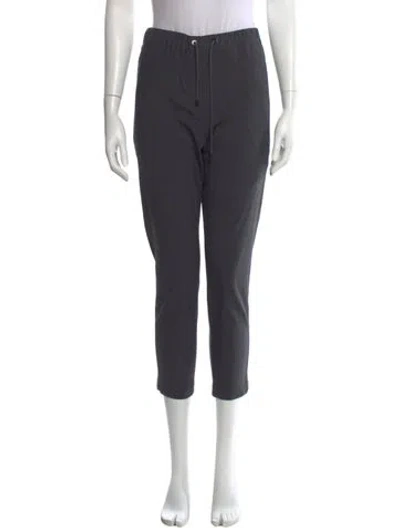 Pre-owned Brunello Cucinelli Wool Straight Leg Pants In Grey