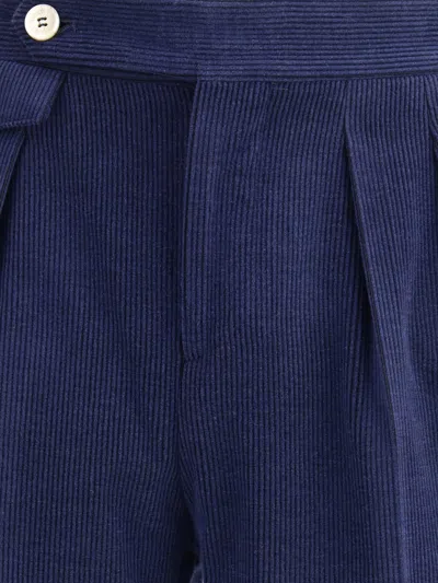 Brunello Cucinelli Wool Suit In Blue