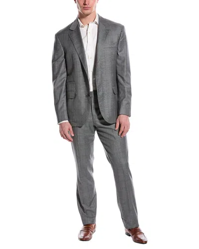 Brunello Cucinelli Wool Suit In Gray