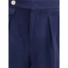 Brunello Cucinelli Wool Suit In Blue