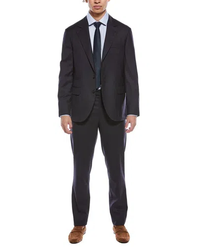Brunello Cucinelli Wool Suit In Blue