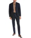 Brunello Cucinelli Wool Suit With Pleated Pant