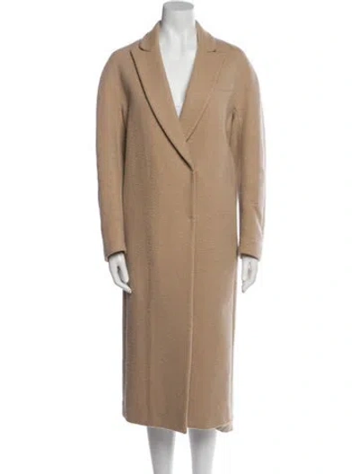 Pre-owned Brunello Cucinelli Wool Trench Coat In Neutral