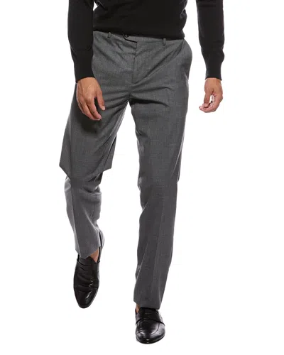 Brunello Cucinelli Leisure Fit Black Straight Jean In Green