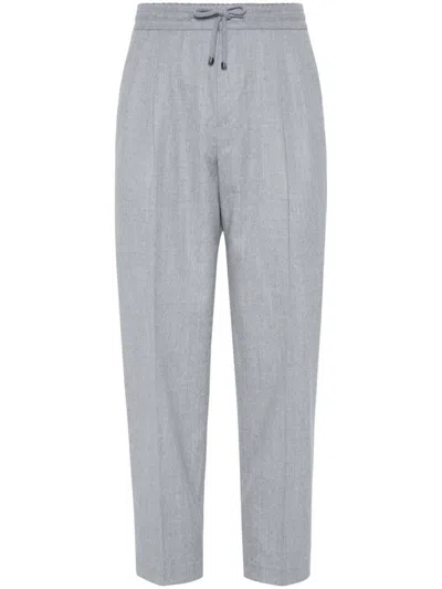BRUNELLO CUCINELLI BRUNELLO CUCINELLI WOOL TROUSERS