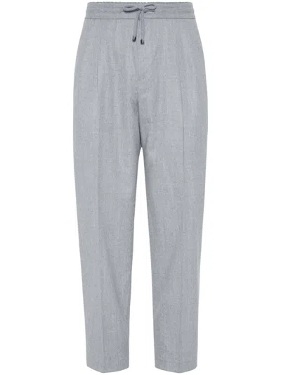 BRUNELLO CUCINELLI BRUNELLO CUCINELLI WOOL TROUSERS