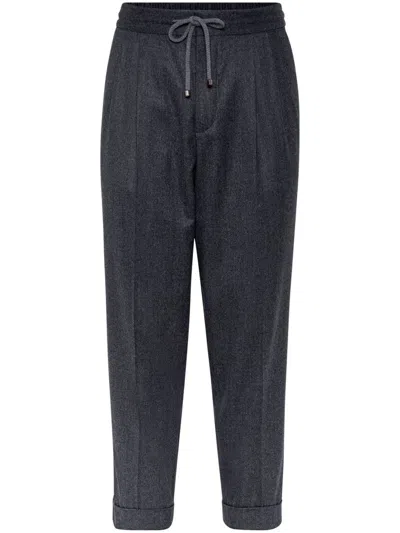 BRUNELLO CUCINELLI BRUNELLO CUCINELLI WOOL TROUSERS