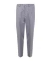 Brunello Cucinelli Classic Chino Trousers In Gray