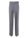 Brunello Cucinelli Suits Wide Leg Pants Clothing In Gray