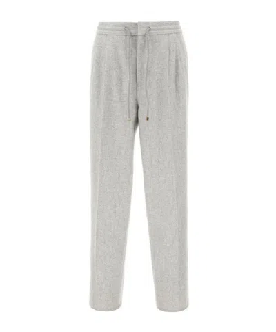 BRUNELLO CUCINELLI BRUNELLO CUCINELLI DRAWSTRING ELASTIC WAIST PANTS