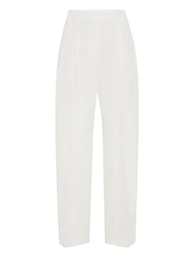 BRUNELLO CUCINELLI WOOL TROUSERS