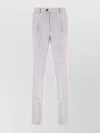 Brunello Cucinelli Wool Trousers With Pleated Front And Pockets In Gray