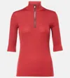 Brunello Cucinelli Monile Turtleneck Sweater In Red