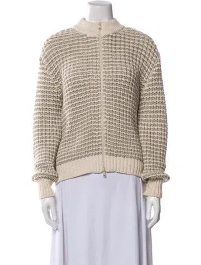 Pre-owned Brunello Cucinelli Wool Tweed Pattern Jacket