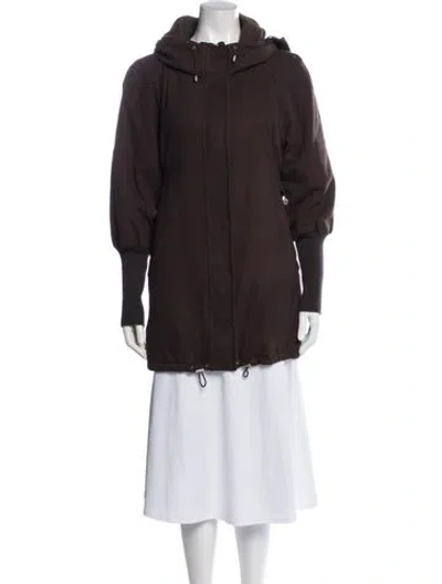 Pre-owned Brunello Cucinelli Wool Utility Jacket In Brown