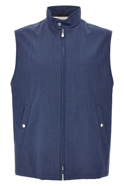 BRUNELLO CUCINELLI BRUNELLO CUCINELLI WOOL VEST