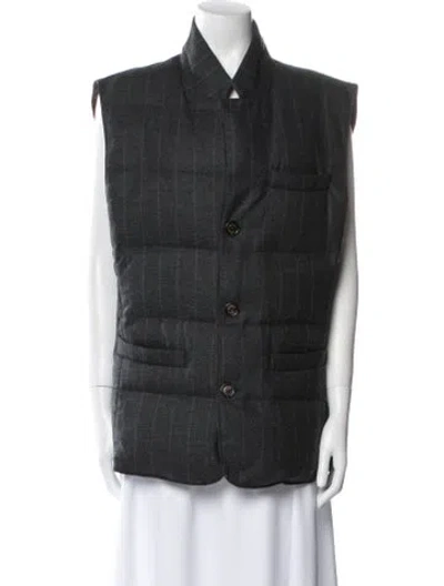 Pre-owned Brunello Cucinelli Wool Vest In Gray