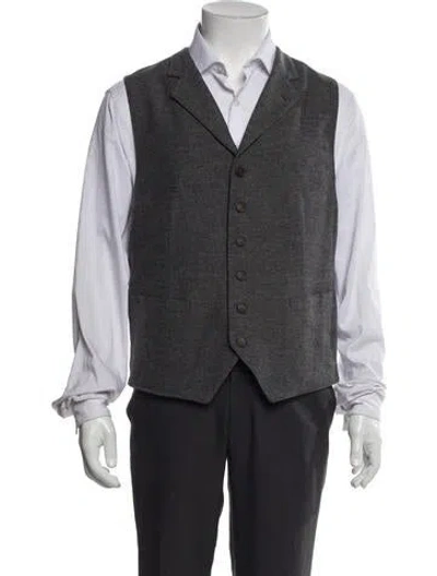 Pre-owned Brunello Cucinelli Wool Vest In Gray