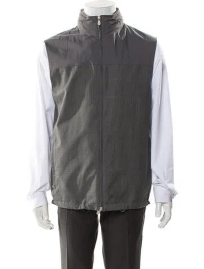 Pre-owned Brunello Cucinelli Wool Vest In Gray