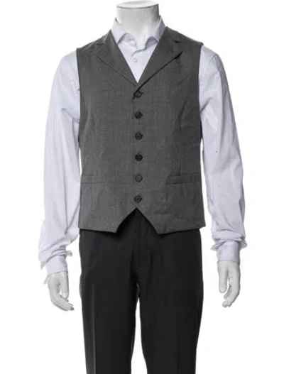 Pre-owned Brunello Cucinelli Wool Vest In Grey