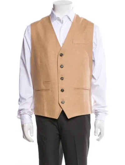 Pre-owned Brunello Cucinelli Wool Vest In Neutral