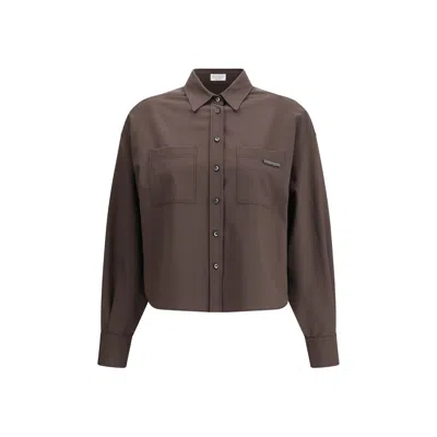 Brunello Cucinelli Wool Women's Shirt