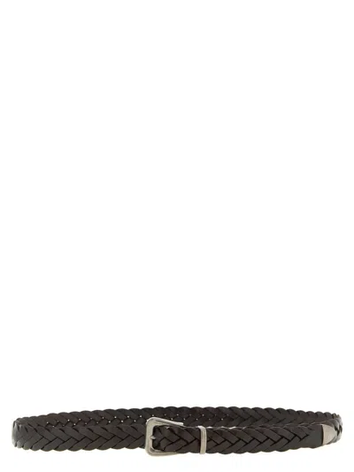 BRUNELLO CUCINELLI BRUNELLO CUCINELLI WOVEN BELT